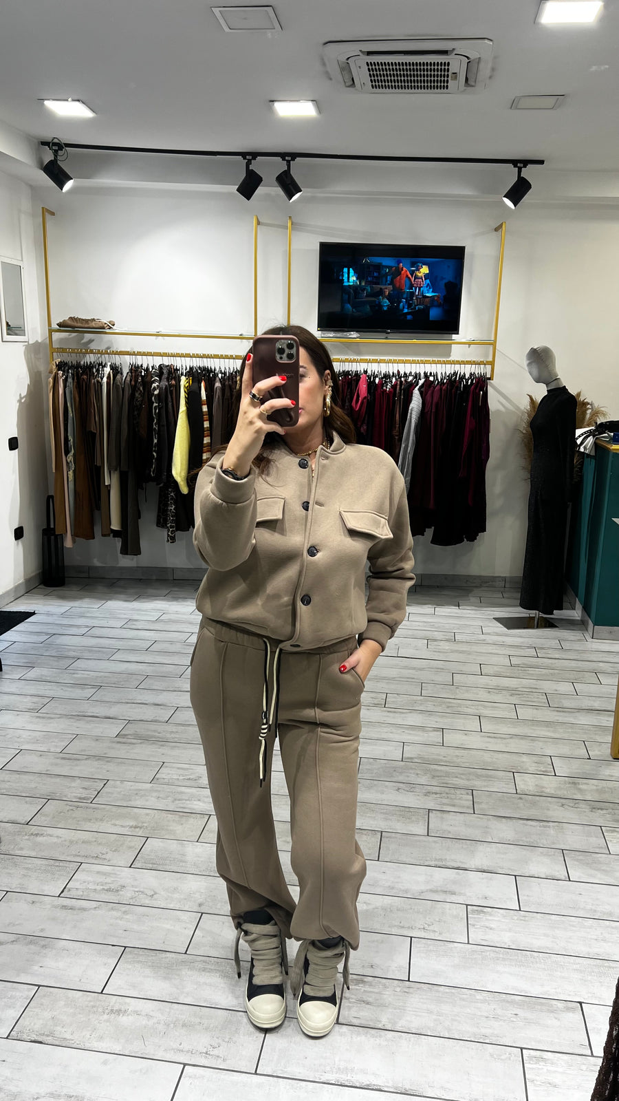 Coordinato Timber Fango