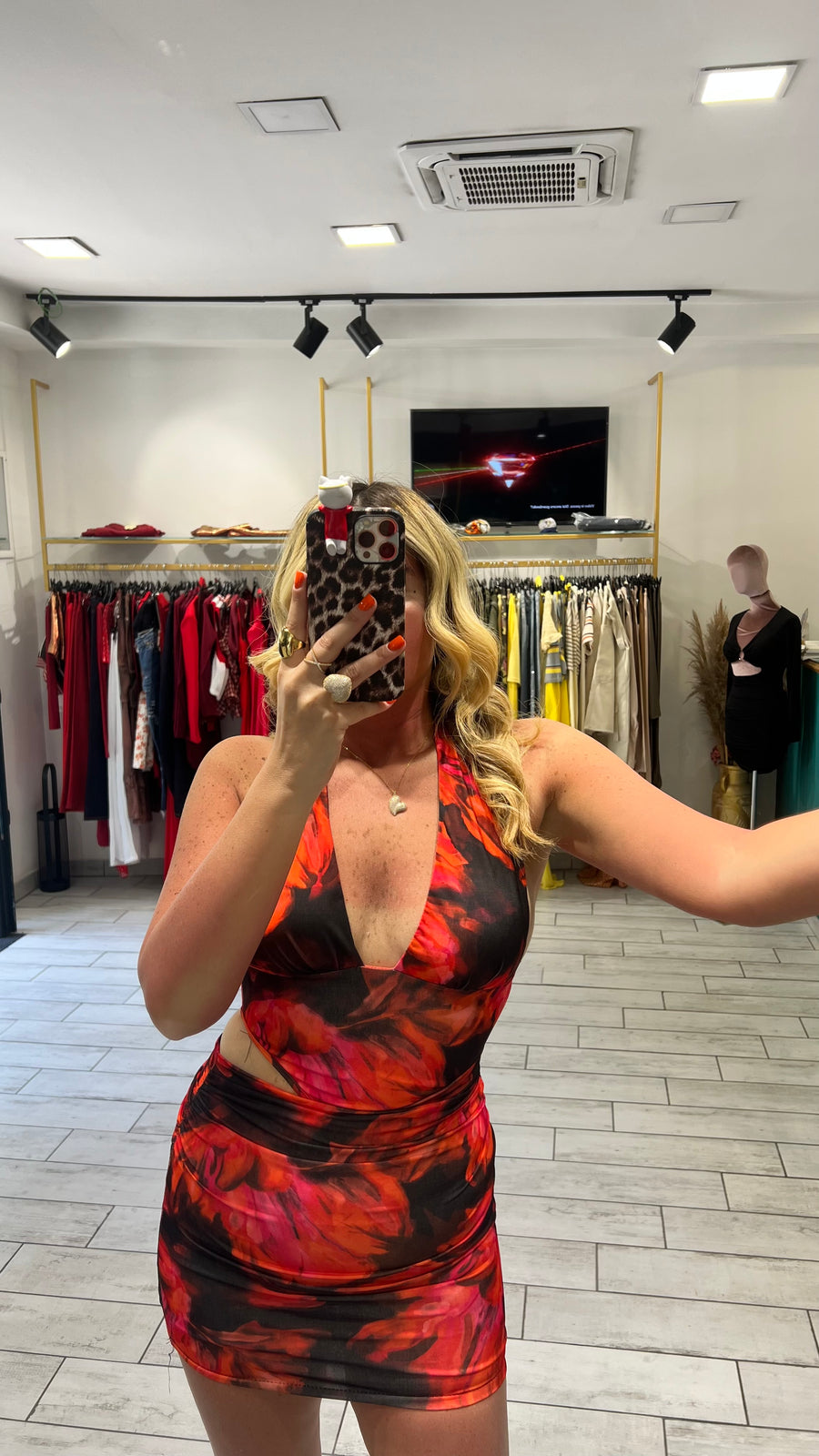 Dress Fimi Rosso