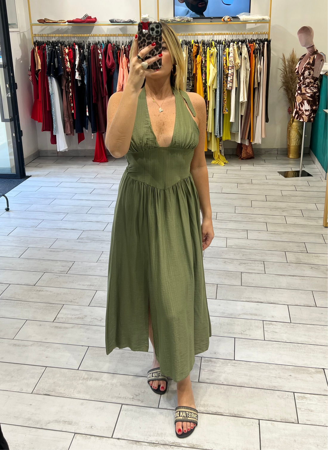 Dress Teresa Verde