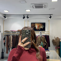 Maglia Manuela a collo alto Bordo