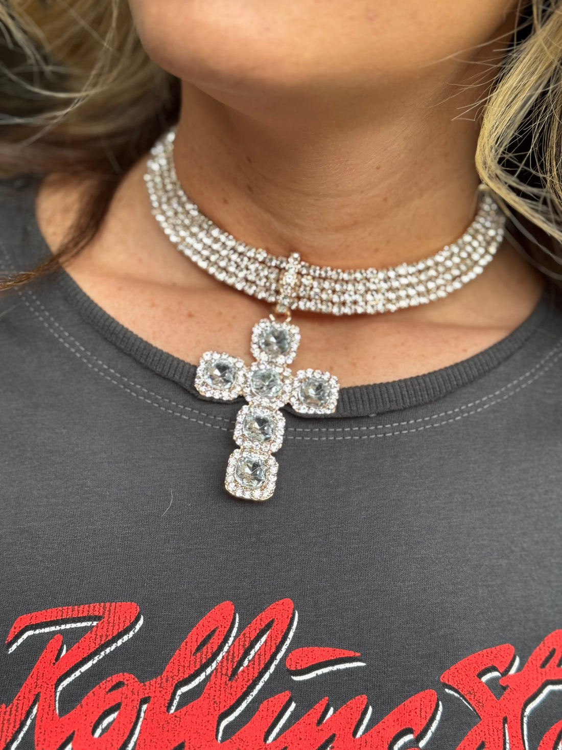 Collana Croce Oro