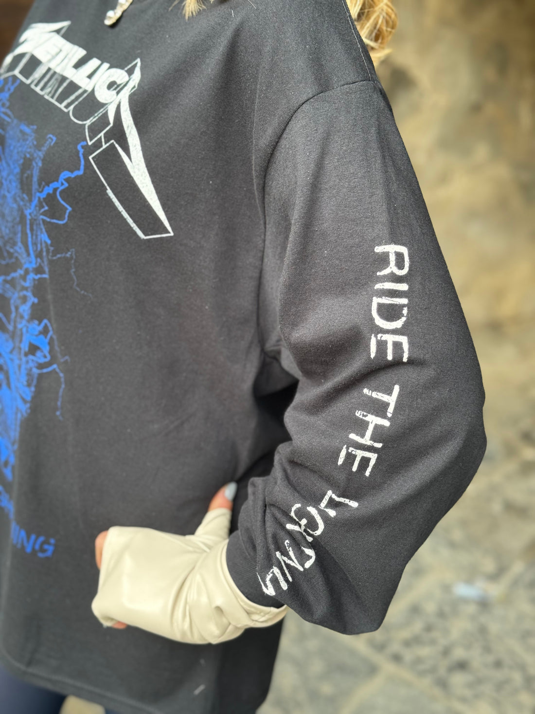 T-Shirt Rock Metallica Fade To Black