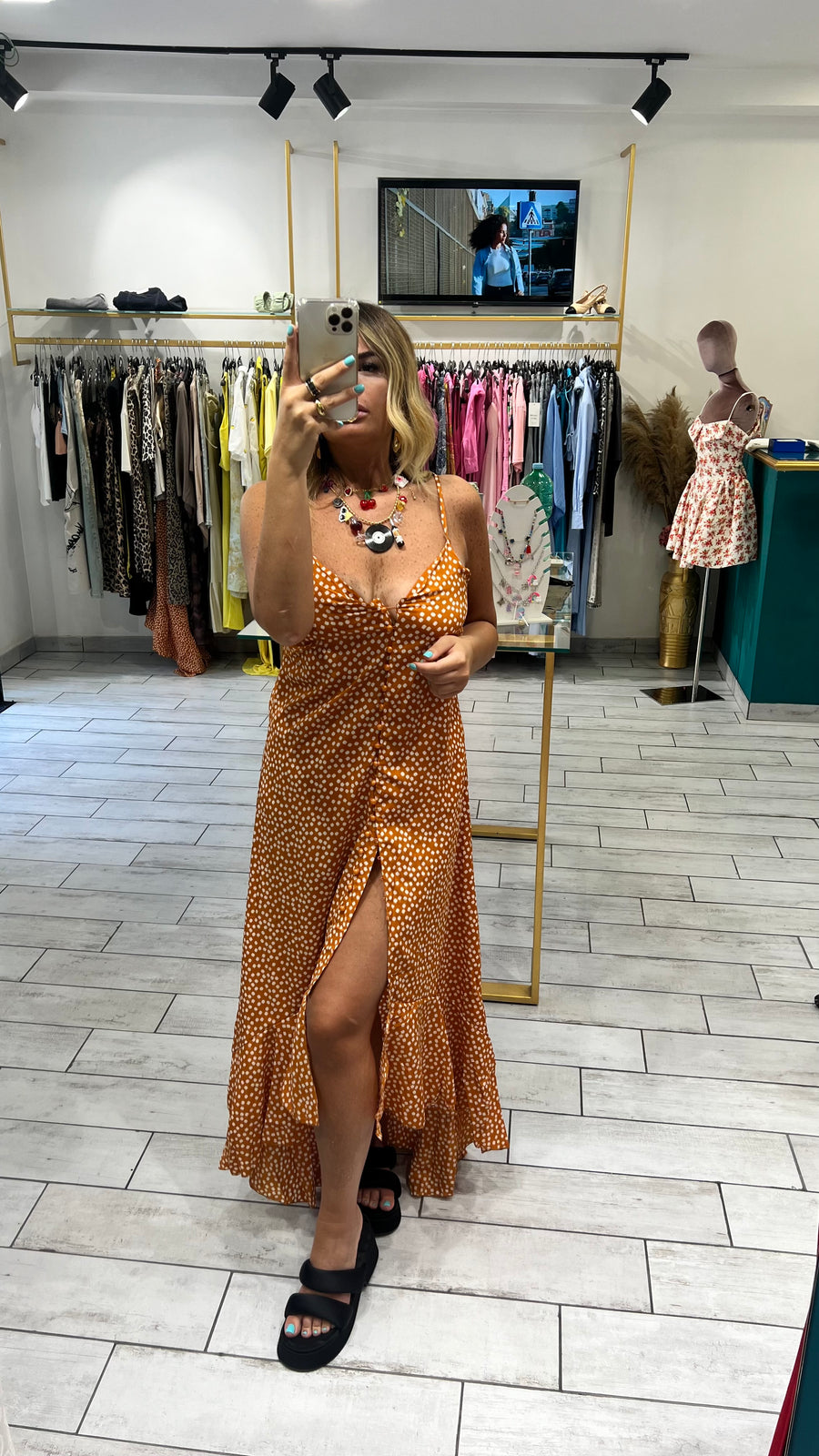 Dress Alissa Senape