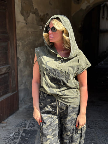 Canotta Peach Verde