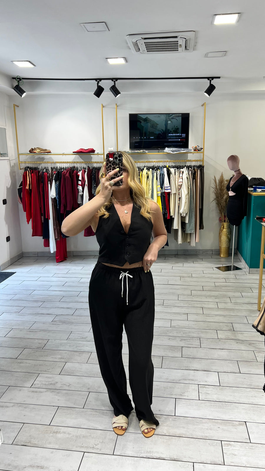 Coordinato Nicole Nero
