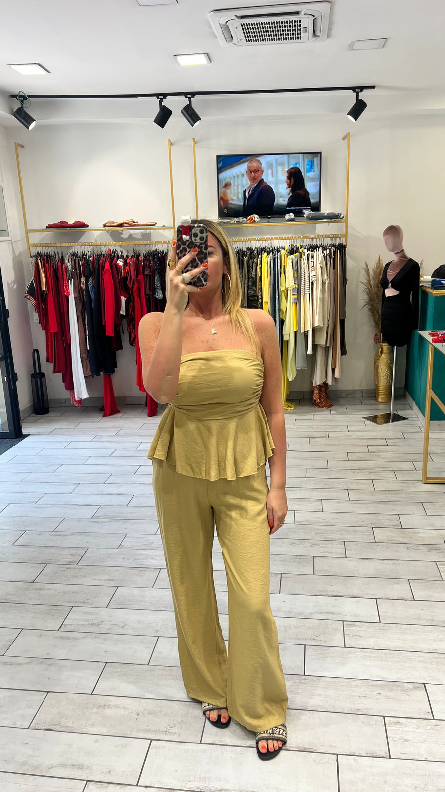 Coordinato Leria Giallo Ocra