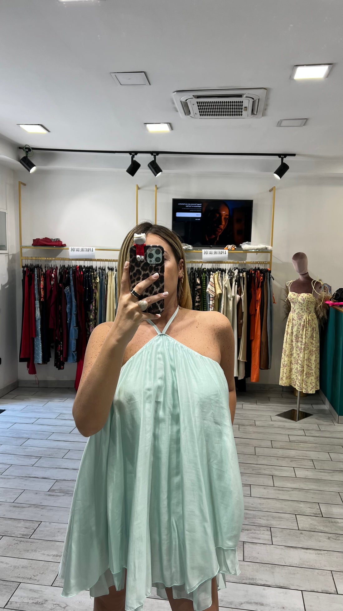 Dress Navani Verde Acqua