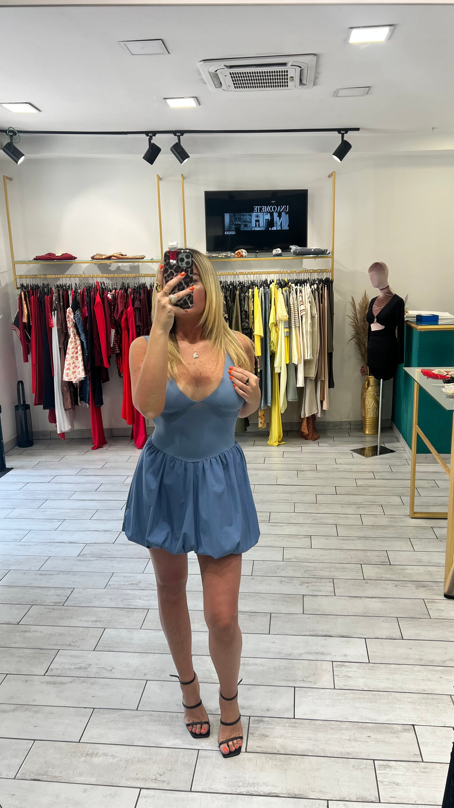 Dress Allegra Celeste