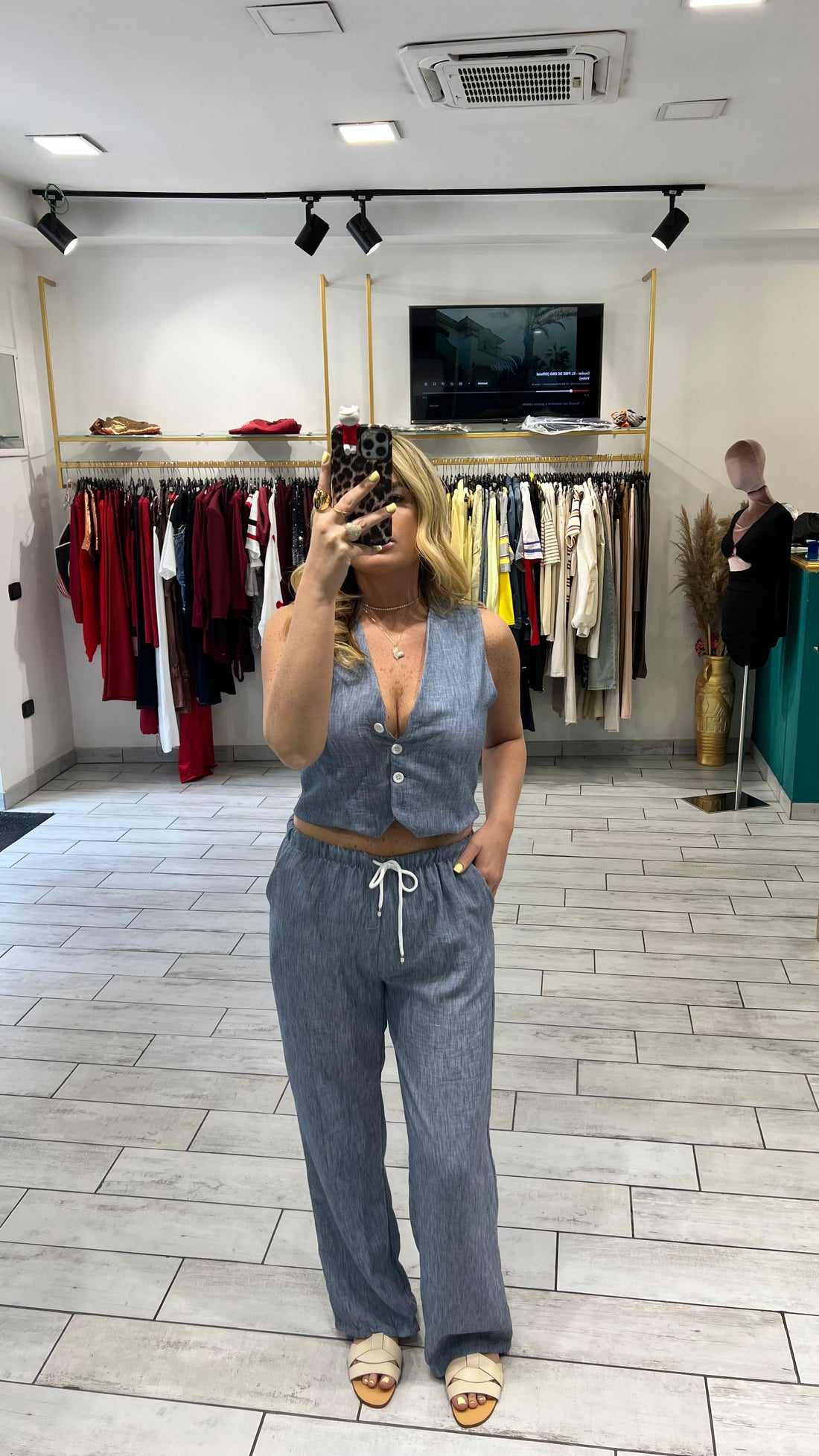 Coordinato Nicole Blue Jeans