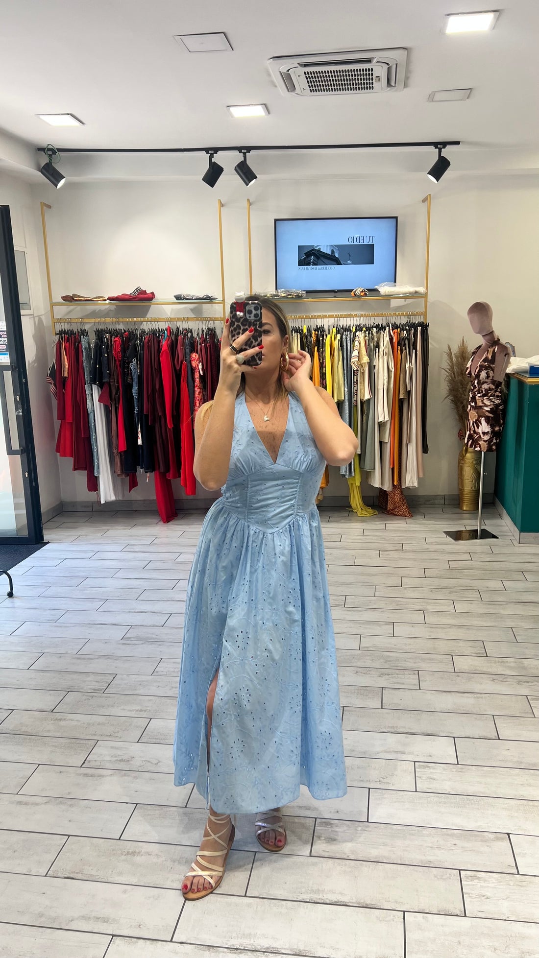 Dress Sorrento Celeste