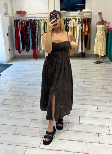 Dress San Gallo Marrone