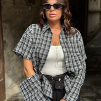 Camicia Willy Bianca/Nera