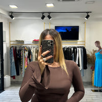 Maglia Answer Marrone