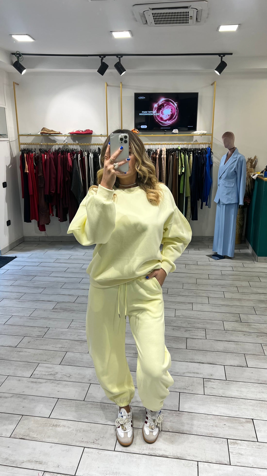 Coordinato Onda Giallo