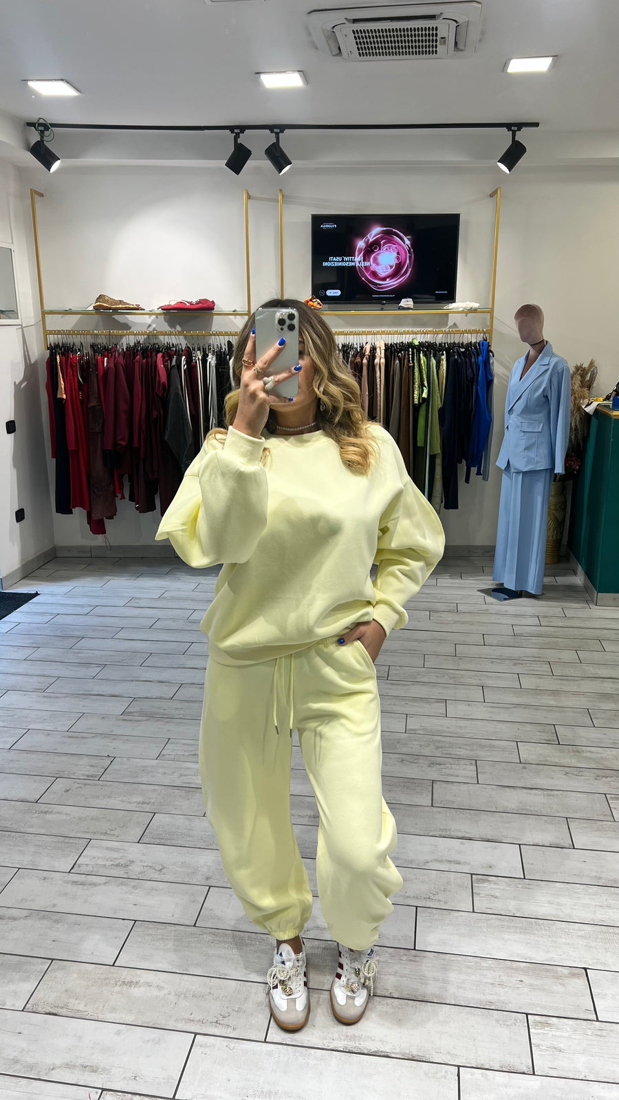 Coordinato Onda Giallo