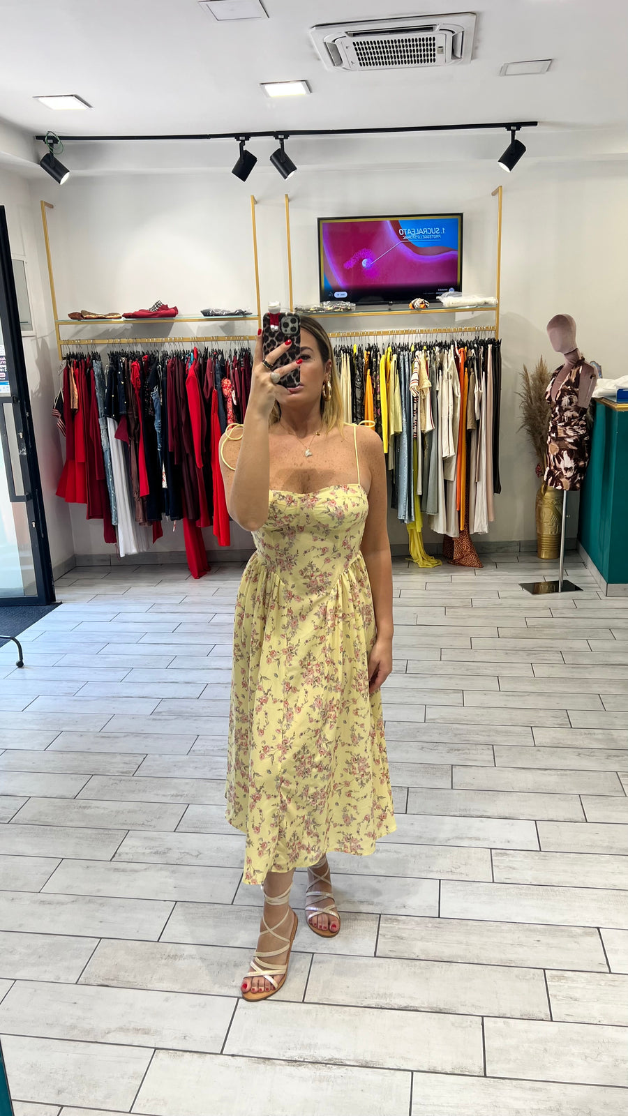 Dress Silvia Giallo