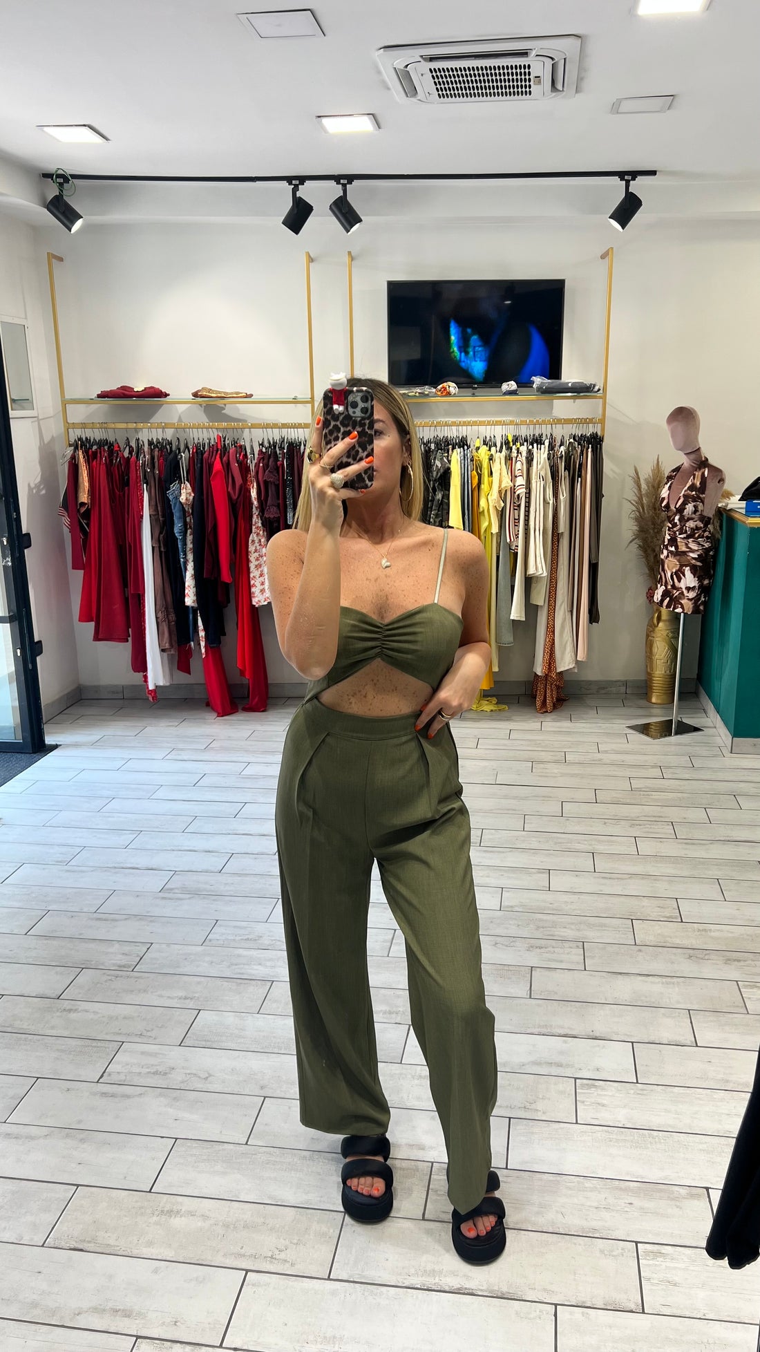 Jumpsuit Stefania Verde