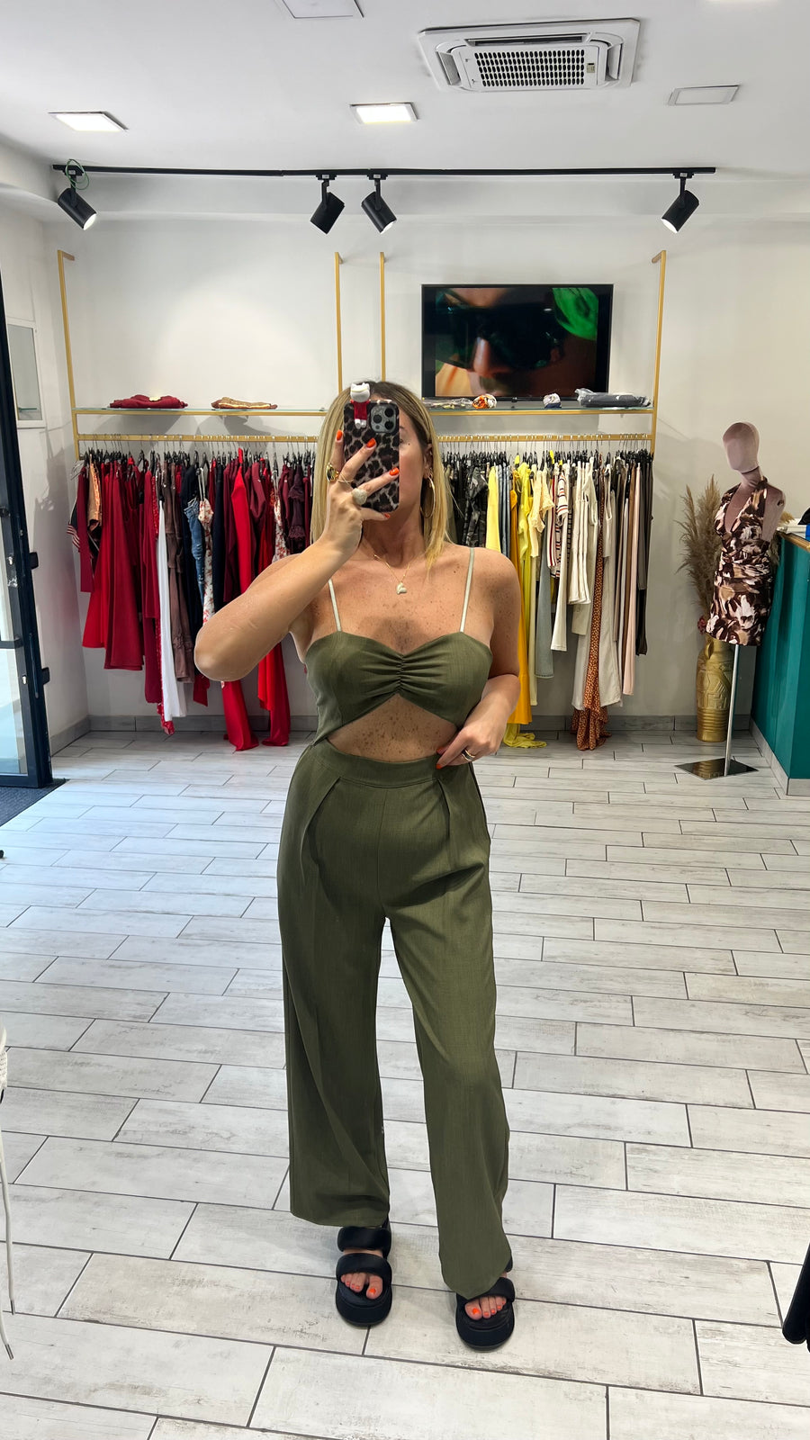 Jumpsuit Stefania Verde