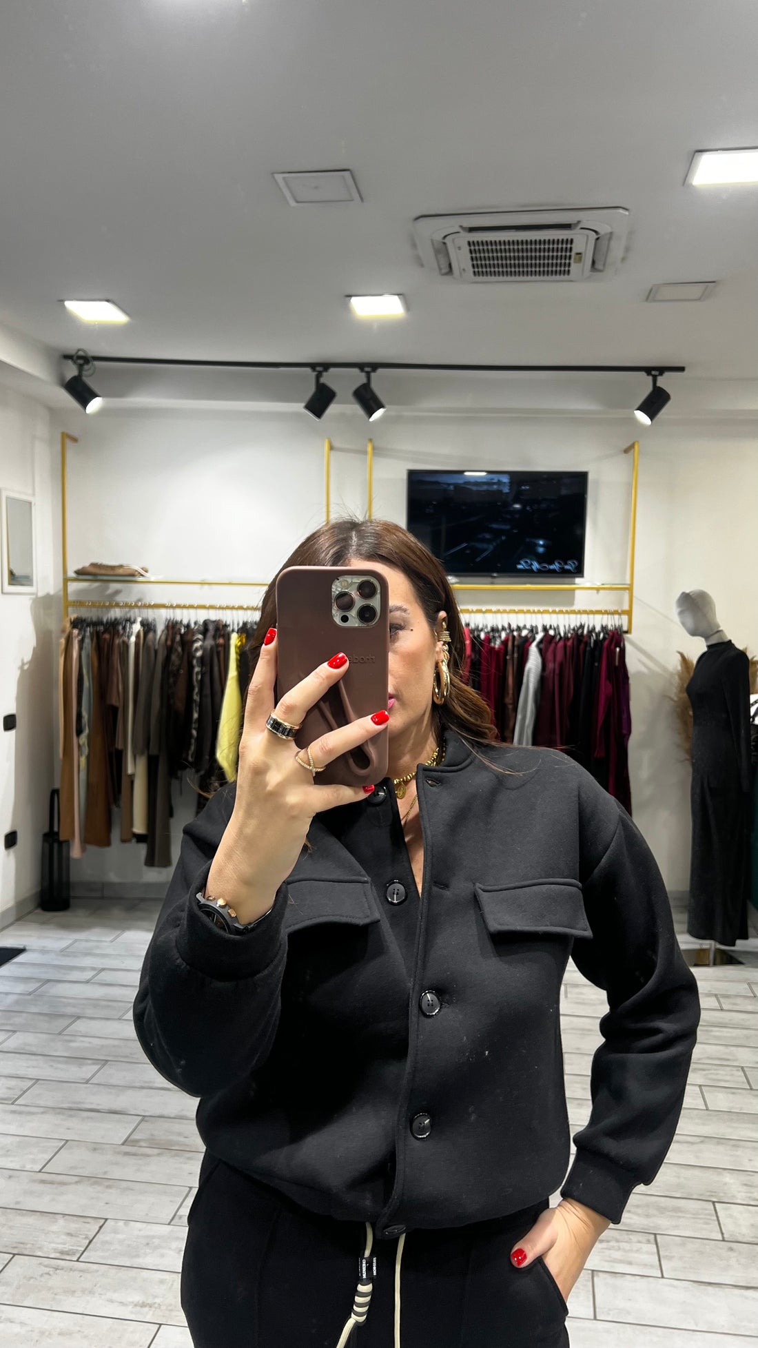 Coordinato Timber Nero