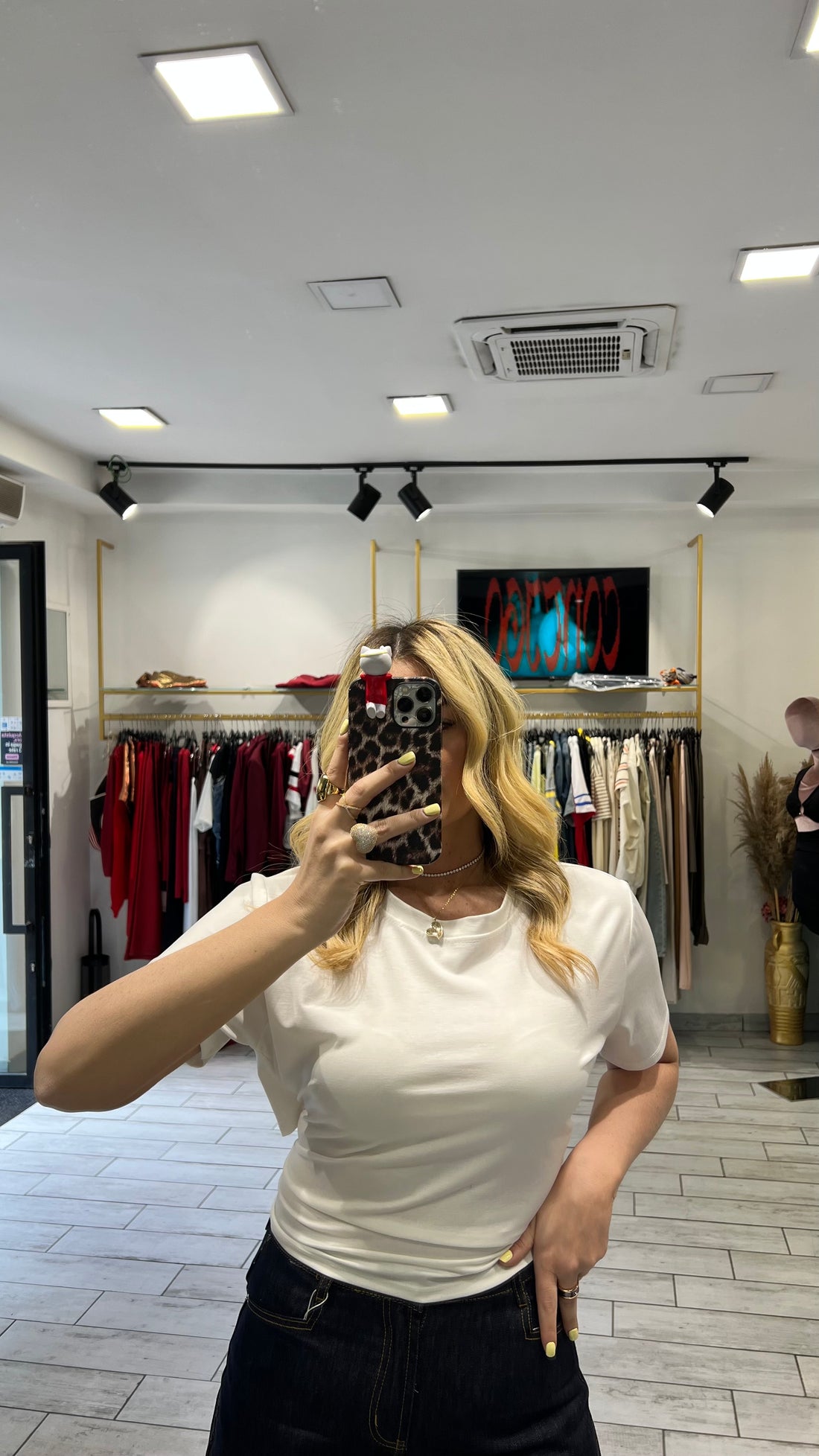T-Shirt Alaia Bianca