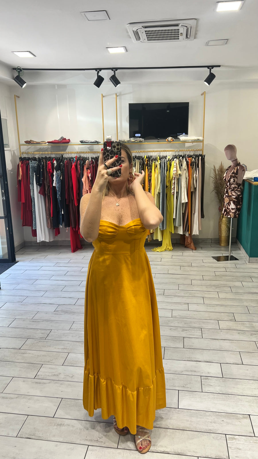 Dress Cinzia Senape