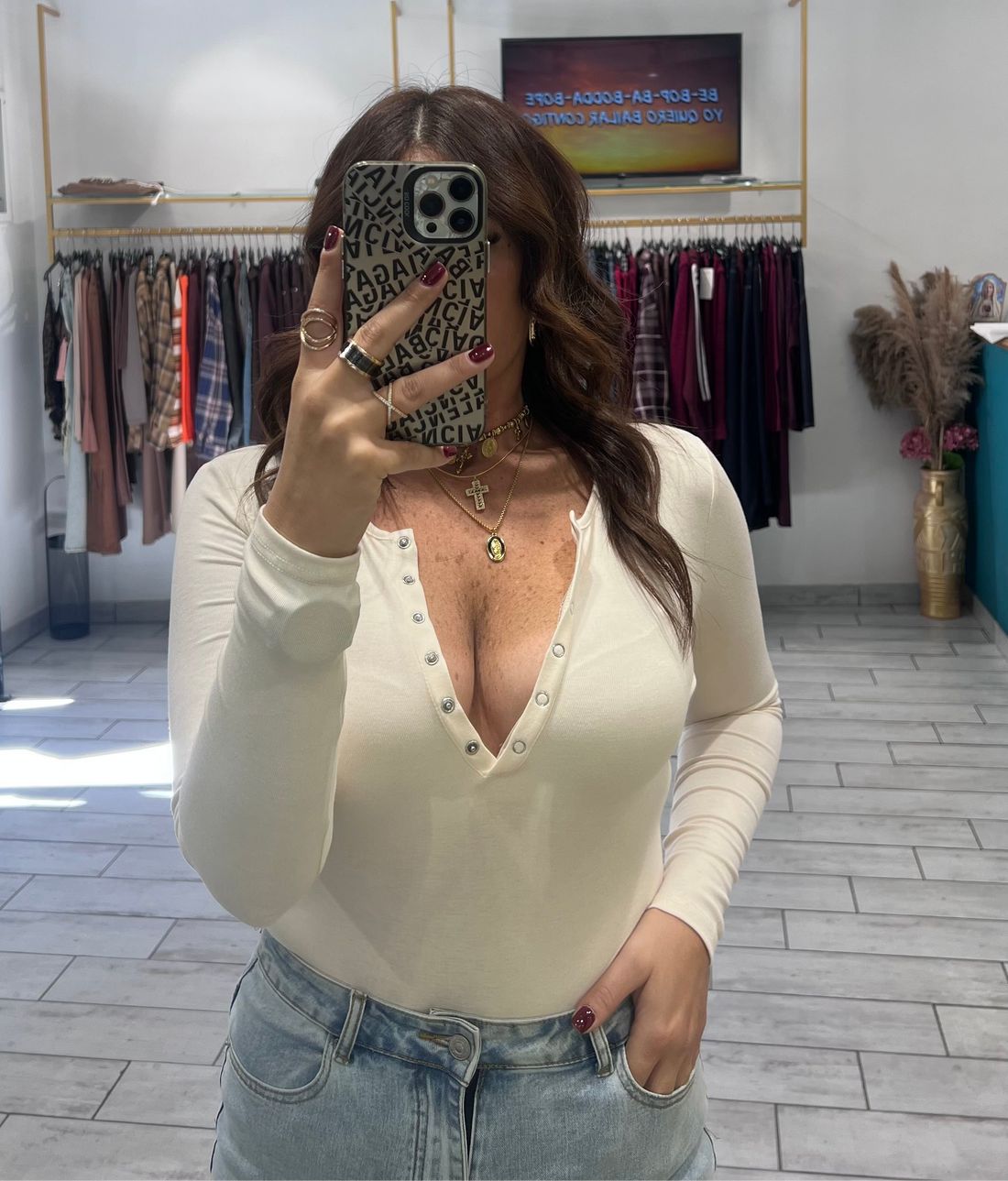 Maglia Serafina Panna