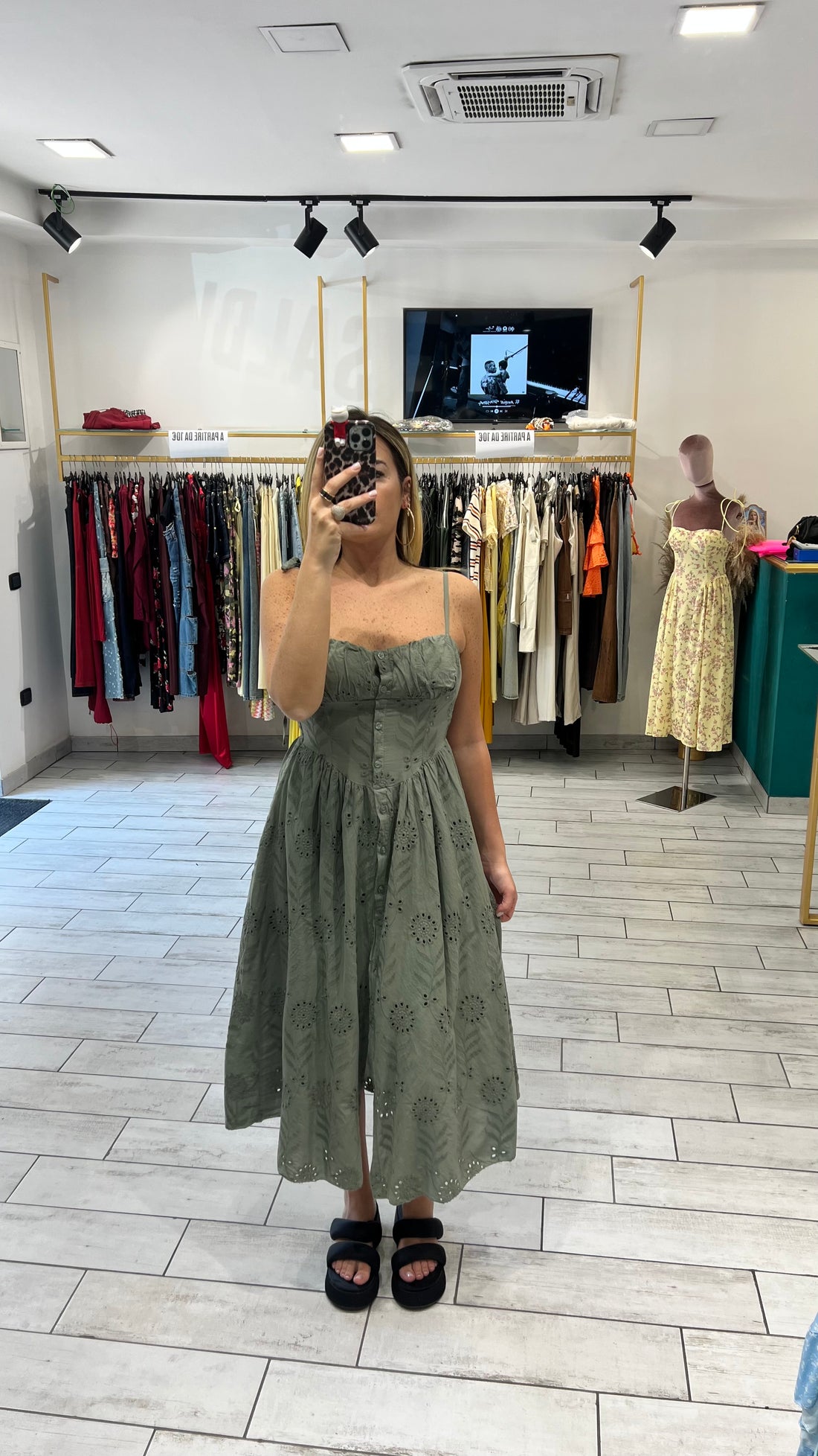 Dress San Gallo Verde