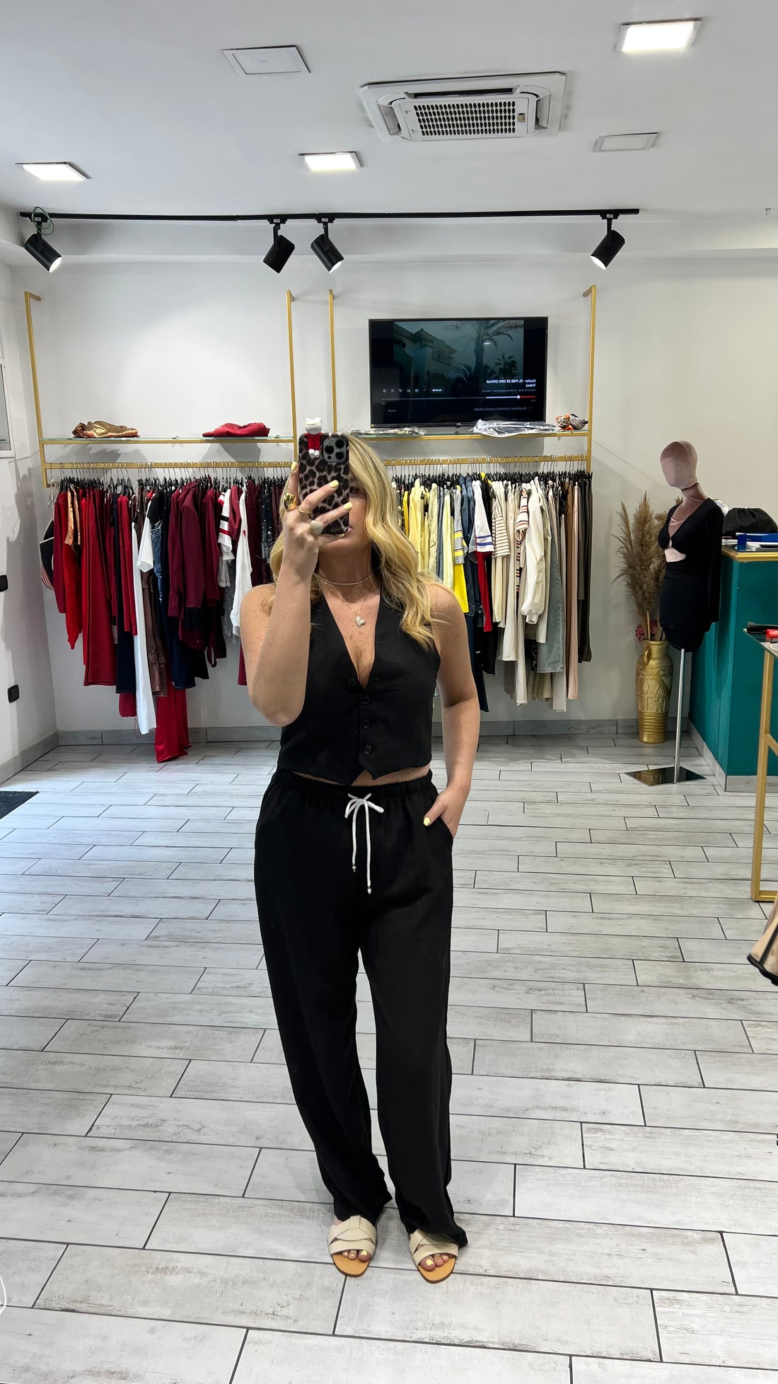 Coordinato Nicole Nero