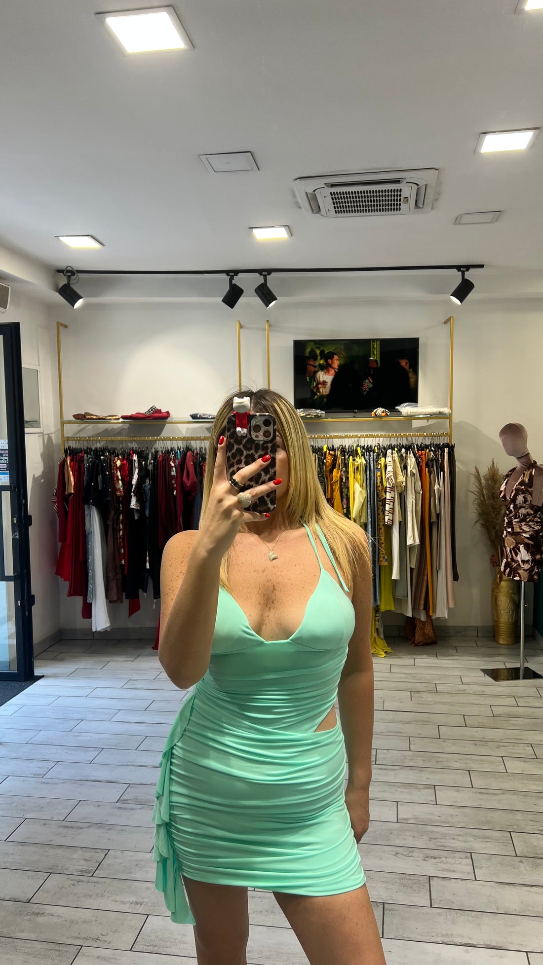 Dress Lorelai Verde Tiffany