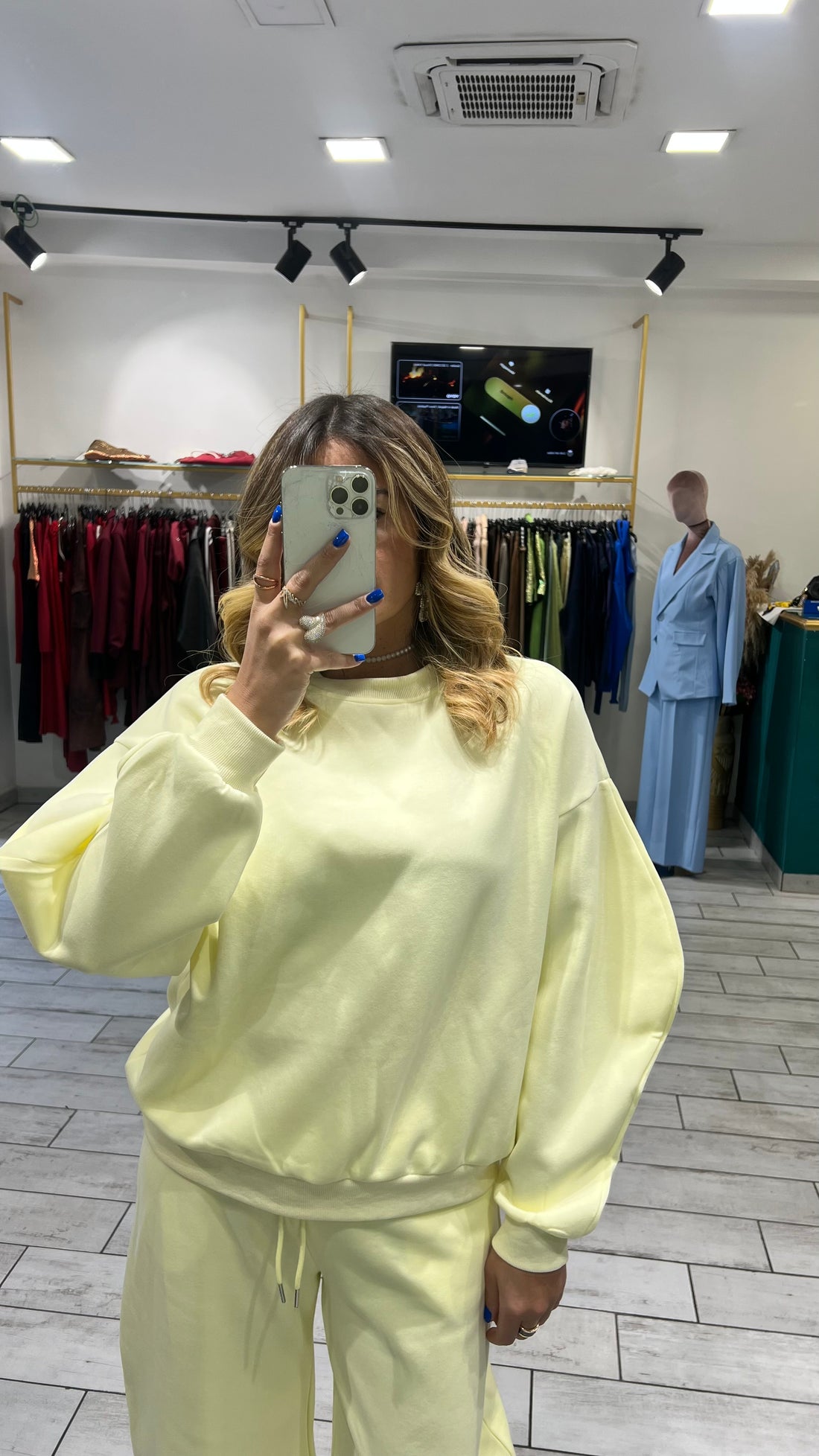 Coordinato Onda Giallo