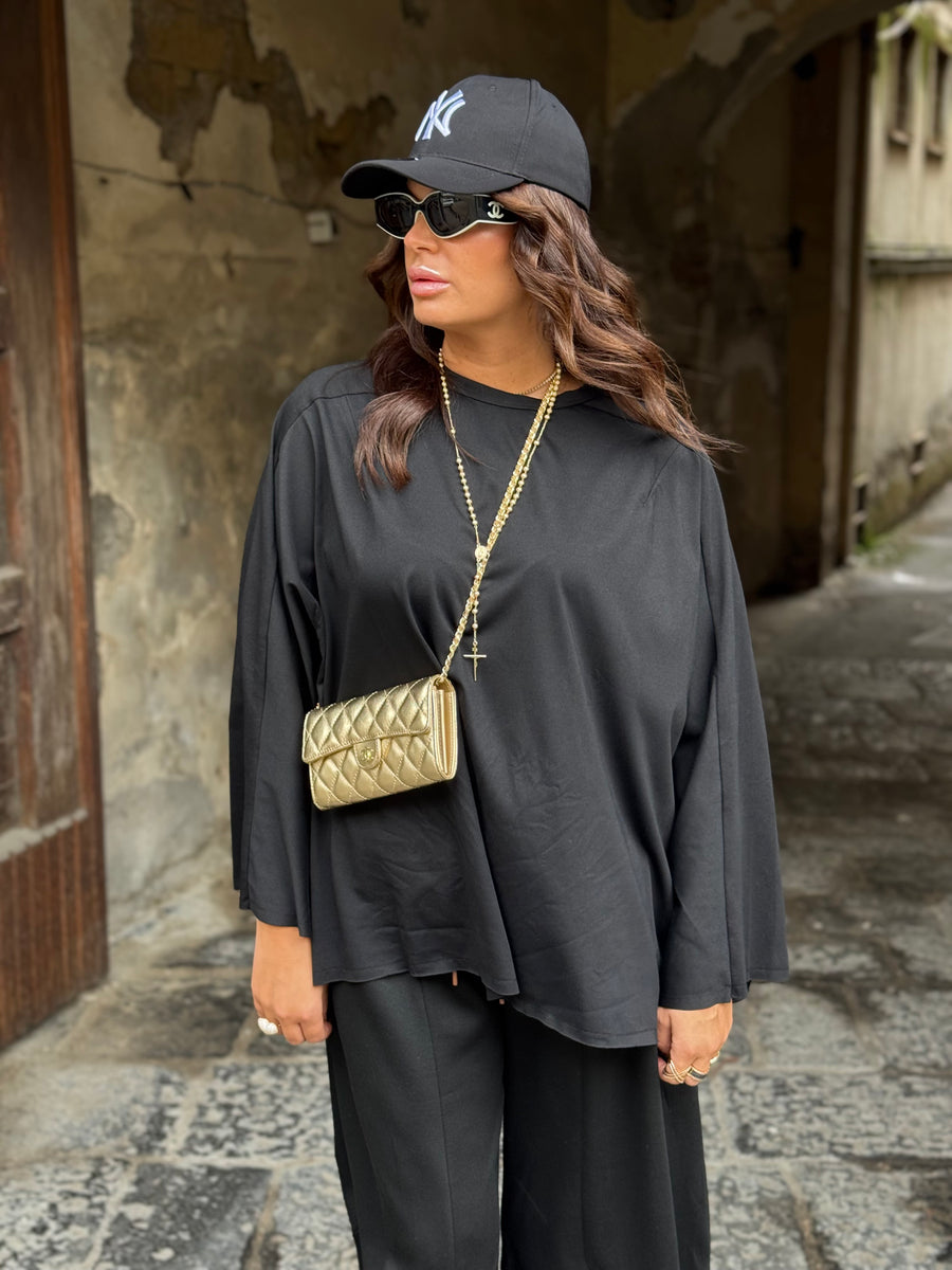 Maxi Shirt Itta Nera