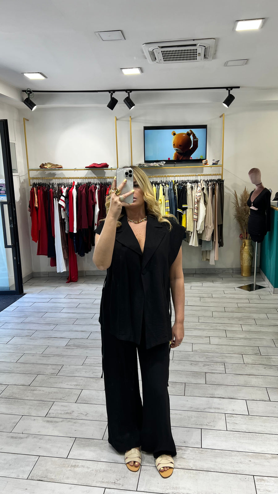 Coordinato Blossom Nero