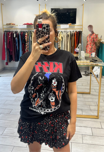 T-Shirt Rock Kiss FourFace