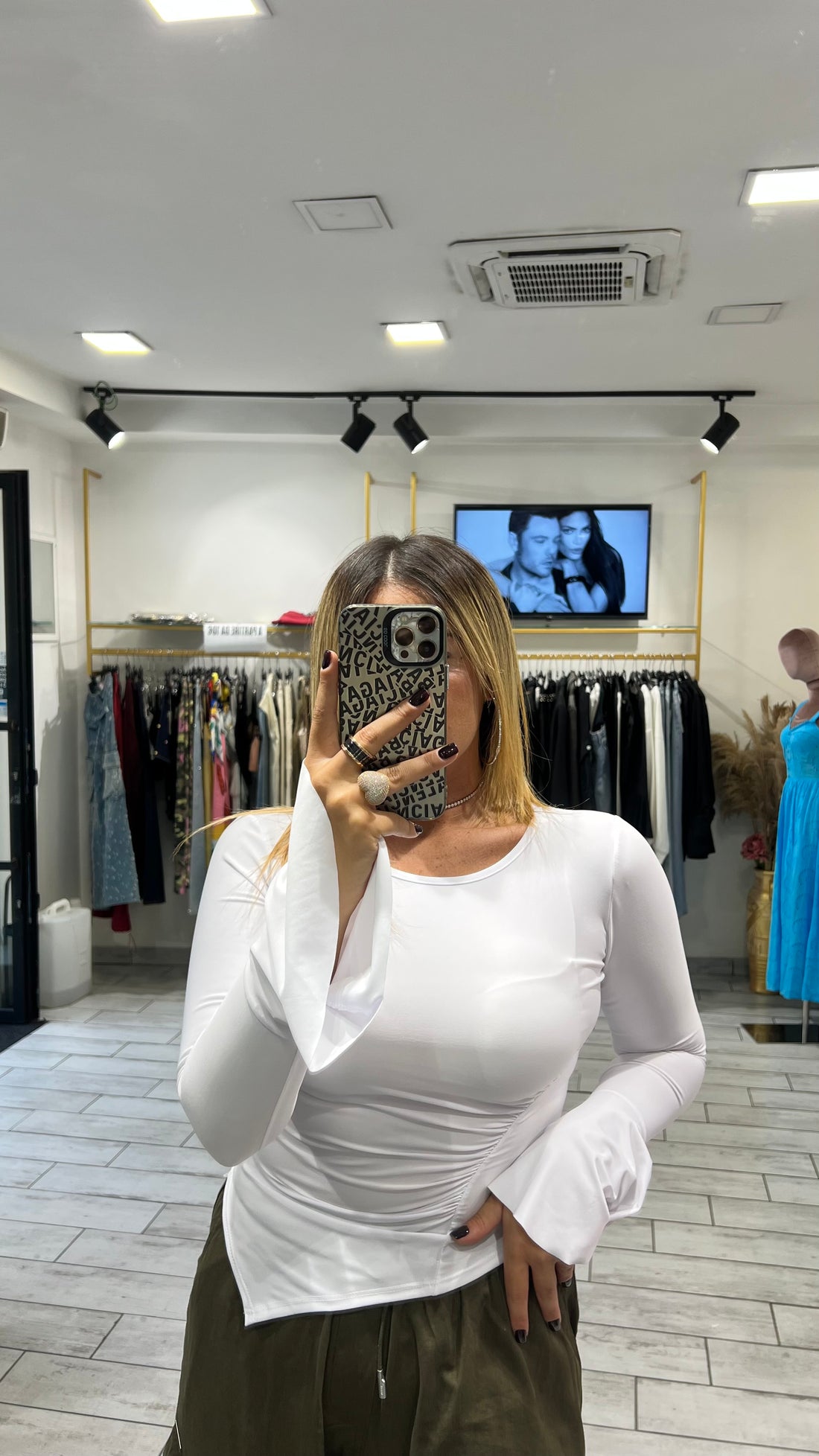 Maglia Answer Bianca