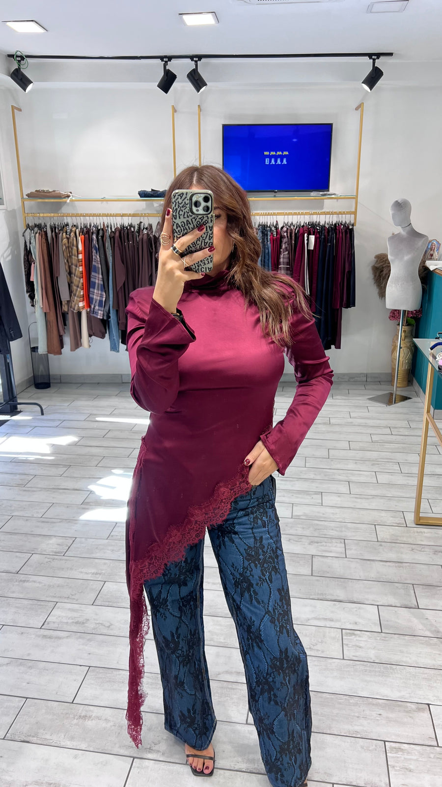 Mini Dress Sirian in raso By Lumina