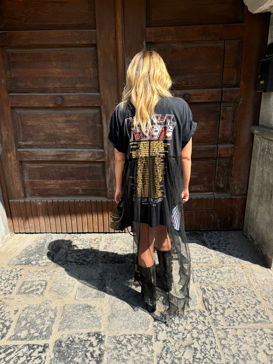 T-Shirt Rock Kiss The Road
