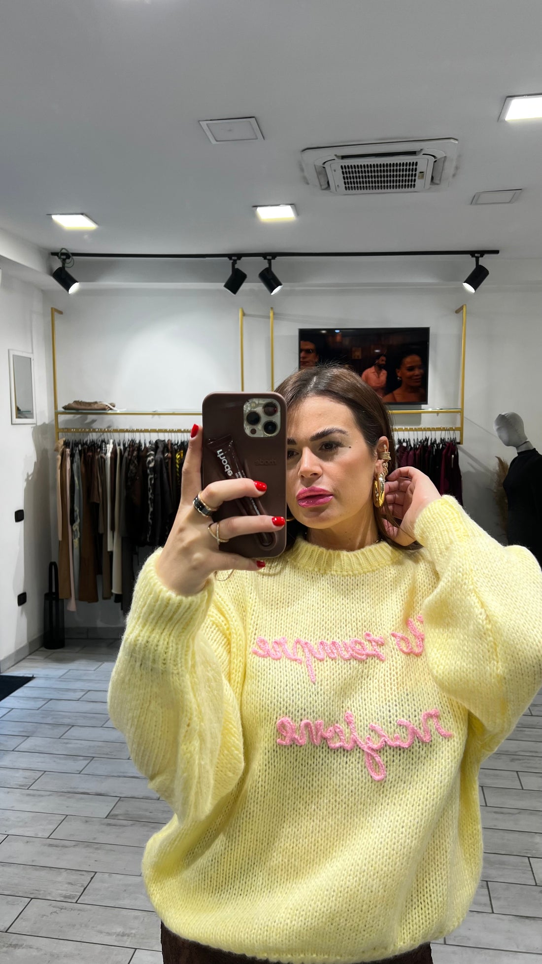 Maglione Arwen Giallo