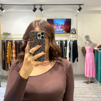 Maglia Velay Marrone