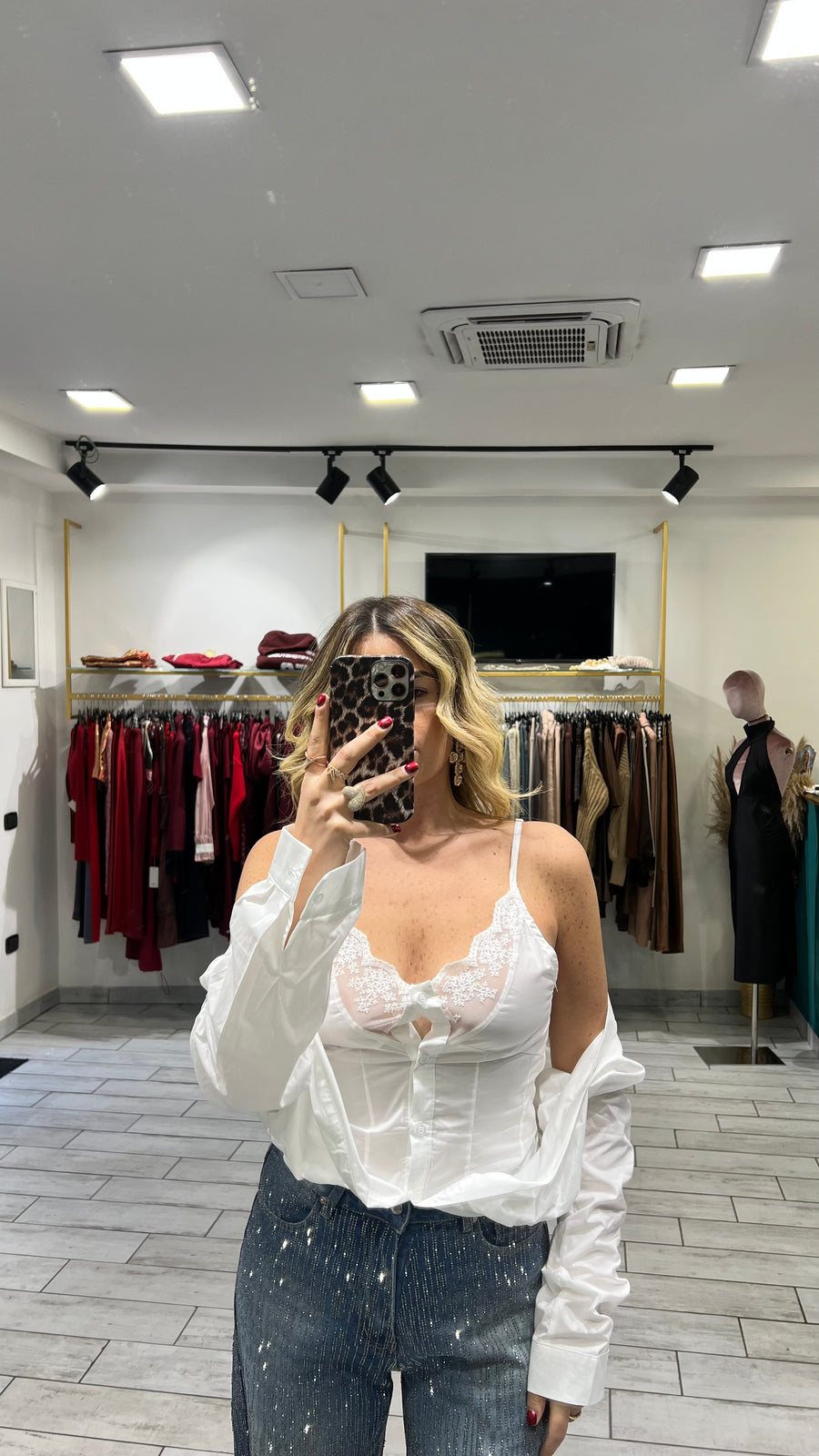 Camicia Jodie Bianca