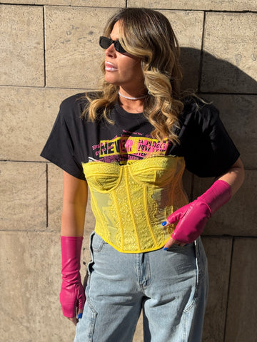 Set T-Shirt Rock Sex Pistols con Bustino